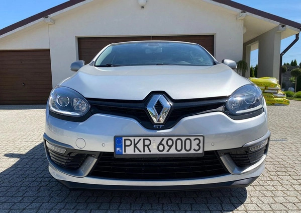 Renault Megane cena 37800 przebieg: 174325, rok produkcji 2015 z Krotoszyn małe 254